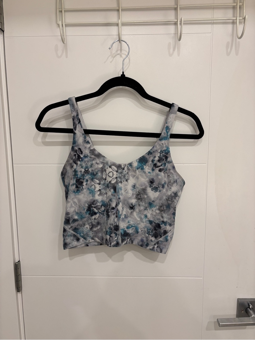 Lululemon Align Tank Top in Gray & Teal Tie-Dye